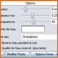 Exemple de propriétés du logiciel 3D n°1